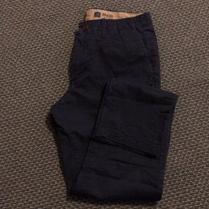 Navy Blue Lived In Khakis - GAP
